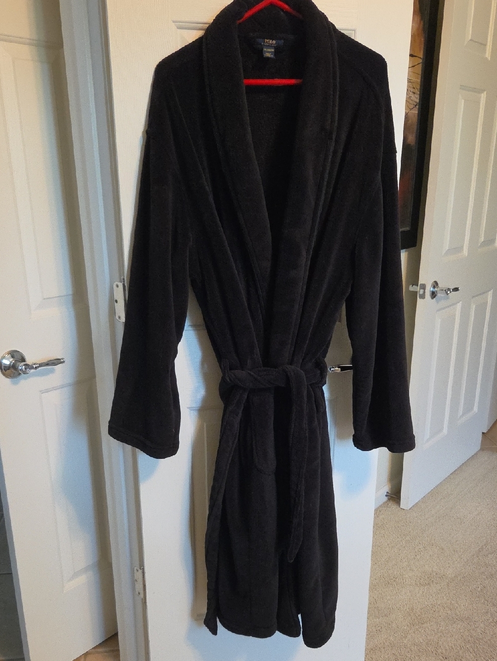 Polo by Ralph Lauren L/XL Plush Shawl Collared Robe
